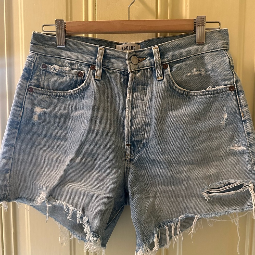 Agolde Denim Jean Shorts
